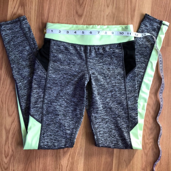Fit & Famous Lime Green and Blk/gray Pants Sz S - Picture 4 of 8